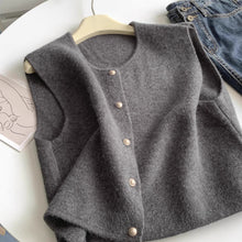 画像をギャラリービューアに読み込む, 栗拾いに行くって言って行かなかった日のニットベスト_K0202