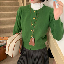 画像をギャラリービューアに読み込む, 恋文をしまった引き出しのようなアンティークボタンニット_K0213