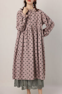イチゴ味のキャンディーが好きな女の子のワンピース_N1460