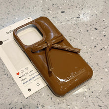 画像をギャラリービューアに読み込む, 恋に落ちた瞬間を映す艶めきリボンiPhoneケース _K0245