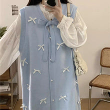 画像をギャラリービューアに読み込む, 彼とゆっくり話す時間のためのガーリーなリボンワンピース_K0271