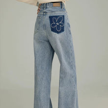 画像をギャラリービューアに読み込む, 彼にだけ気付いてほしい秘密の後ろ花フラワーデニムパンツ_K0259