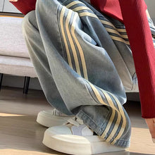 画像をギャラリービューアに読み込む, 彼と運動デートのあとそのままカフェに行けるサイドラインデニムパンツ_K0270