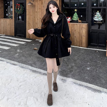 画像をギャラリービューアに読み込む, 雪景色の街で手を繋ぎたくなる、恋が加速するミニ丈コート_K0256