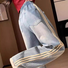 画像をギャラリービューアに読み込む, 彼と運動デートのあとそのままカフェに行けるサイドラインデニムパンツ_K0270
