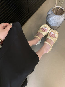 レモネードが好きな彼女のツイストストラップサンダル_N2336