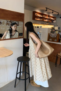 【２点セット】ポラロイド写真に残した、水玉ワンピと小さな恋の思い出_K0111