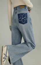 画像をギャラリービューアに読み込む, 彼にだけ気付いてほしい秘密の後ろ花フラワーデニムパンツ_K0259
