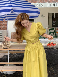 【2点セット】おしゃれなパン屋さんでブランチする日のセットアップ_N1329