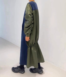 セレクトショップで見つけたミリタリースウェットワンピース_N1610