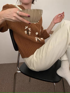 お花が好きな心優しいあの子のカーディガン_N1556
