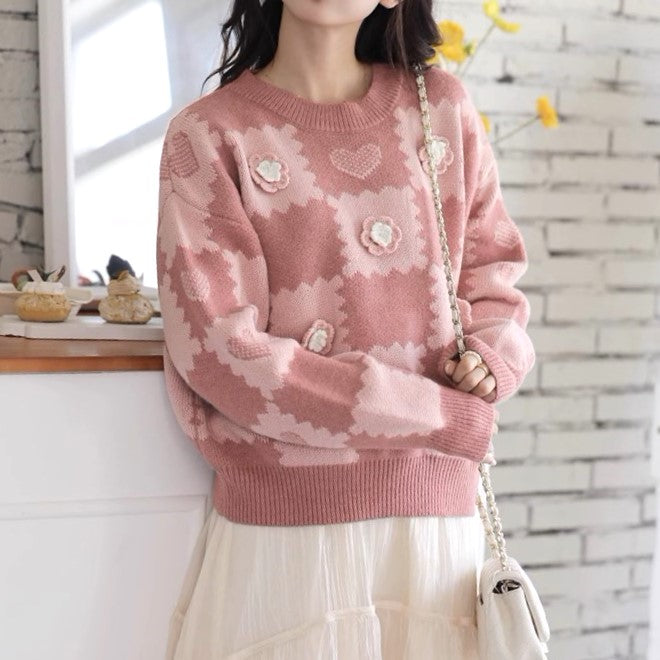 #wnc トクコ TOKUKO2emeVOL ニット セーター 40 黒系 シルク混 刺繍 花モチーフ タグ付き 美品 レディース [923126] 楽天市場】ニット レディース トップス 長袖 クルーネック