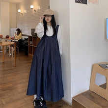 画像をギャラリービューアに読み込む, 【新作早割3/19まで】【2点セット】ドーナツが有名なカフェに寄り道するブラウスセットジャンパースカート_N3504