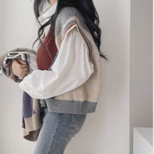 画像をギャラリービューアに読み込む, ときめく瞬間を写真に残す日のニットベスト_N1468