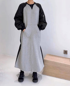 セレクトショップで見つけたミリタリースウェットワンピース_N1610