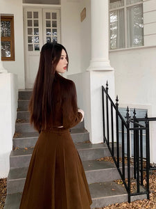 【2点セット】チョコレートが好きな文学少女セットアップ_N1450