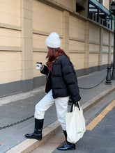 画像をギャラリービューアに読み込む, フランス旅行を楽しむパイピングダウンジャケット_N1704