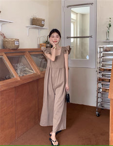モーニングコーヒーを飲みに行く日のサロペット_N1271