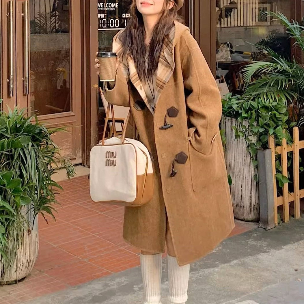 STYLEBLOCK ピーコート pコート 金ボタンボアノーカラーコート