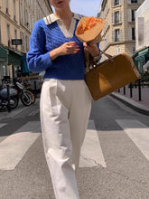画像をギャラリービューアに読み込む, パリのおしゃれなお洋服屋さんを巡る日のニットトップス_N1564