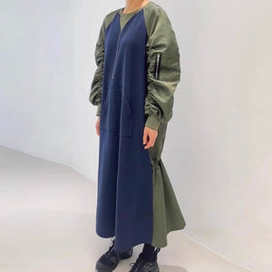セレクトショップで見つけたミリタリースウェットワンピース_N1610