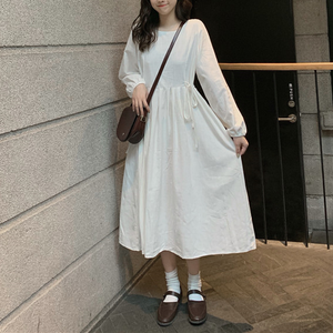 春と夏を楽しむナチュラルワンピース_N0338