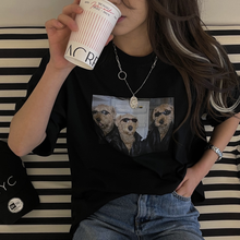 画像をギャラリービューアに読み込む, イケてる犬たちのTシャツ_N0993