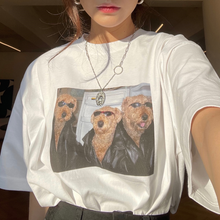 画像をギャラリービューアに読み込む, イケてる犬たちのTシャツ_N0993