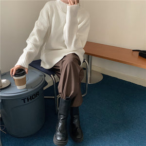 素敵な彼のお姉さんがプレゼントしてくれたハイネックニット_N0883