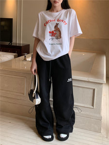 にんじんが大好きなうさぎさんのTシャツ_N1167